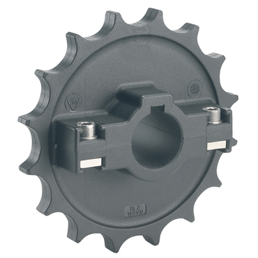 Molded drive sprockets split fixed for chains 2250FT-M/2250FG-M/2250FT-TAB/2250FG-TAB/2251FT-M/2251FG-M/2251FT-TAB/2251FG-TAB/2260FT-M